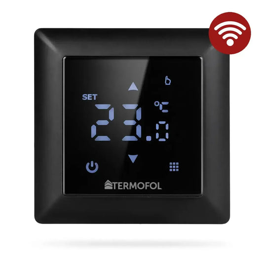 TF H6 Black Thermostat (WIFI)
